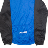 BRUNEX Cycling Mens Track Jacket Blue Colourblock 2XL