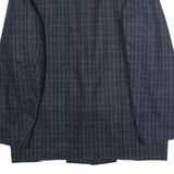 ANDRE LANCAR Mens Blazer Jacket Blue Wool Striped XL