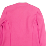 WEINBERG Womens Blazer Jacket Pink Wool M