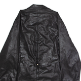 Womens Windbreaker Jacket Black 90s Hooded UK 12