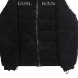KARL KANI Mens Puffer Jacket Black M