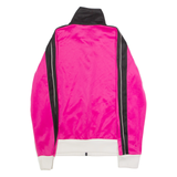 PUMA Womens Track Jacket Pink Colourblock UK 16