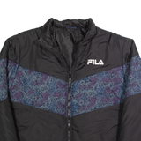 FILA Insulated Womens Puffer Coat Black M
