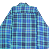 CHALET Mens Lumberjack Jacket Blue Flannel Plaid 2XL