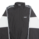 SNIPES Womens Windbreaker Jacket Black Colourblock XS