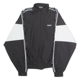 SNIPES Womens Windbreaker Jacket Black Colourblock XS