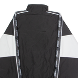 SNIPES Womens Windbreaker Jacket Black Colourblock XS