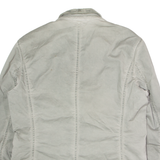 CALVIN KLEIN JEANS Womens Blazer Jacket Grey 2XL