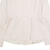 MARELLA Womens Blazer Jacket Beige Wool UK 10