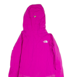THE NORTH FACE Summit Series Womens Rain Jacket Pink Nylon Hooded S