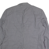 TOMMY HILFIGER Tailored Mens Blazer Jacket Grey Wool Pinstripe XL
