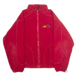 OUTER BOUNDARY Curl Mesabi Womens Fleece Jacket Red 90s L