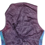 KEMP BLAIR Mens Blazer Waistcoat Blue Wool 90s Plaid S