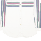 RUDDOCK Mens Shirt Beige Striped Long Sleeve M