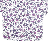 LAVELLI Womens Shirt White Floral M