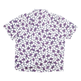 LAVELLI Womens Shirt White Floral M