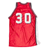 POWERS Pequea Vally Mens Jersey Red Sleeveless USA V-Neck Nylon M