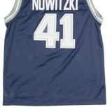 NIKE Dallas Mavericks Boys Jersey Blue Sleeveless USA Nylon L