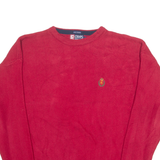 CHAPS RALPH LAUREN Mens Jumper Red Tight Knit XL
