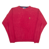 CHAPS RALPH LAUREN Mens Jumper Red Tight Knit XL