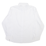 CV Womens Plain Shirt White Long Sleeve 2XL