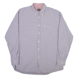 BOGNER Mens Shirt Blue Gingham Long Sleeve 2XL