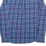 LEVI'S Slim Fit Mens Shirt Blue Check Long Sleeve M