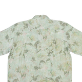 DAYCE UOMO Mens Hawaiian Shirt Green Floral M