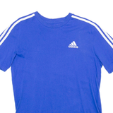 ADIDAS Mens T-Shirt Blue S