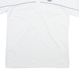 ADIDAS Mens Polo Shirt White S