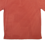 COLUMBIA Mens Polo Shirt Orange L