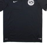 NIKE Mens Polo Shirt Black L