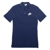 NIKE Mens Polo Shirt Blue XS