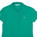 LACOSTE Womens Polo Shirt Green XS