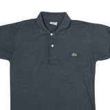 LACOSTE Mens Polo Shirt Grey M