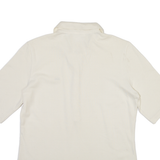 LACOSTE Womens Polo Shirt Cream S