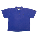 ADIDAS Womens Polo Shirt Blue XL