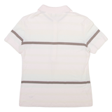 PAUL AND SHARK Womens Polo Shirt Pink Striped M