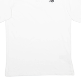 NEW BALANCE Mens Polo Shirt White S