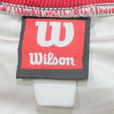 WILSON Tri-County Mens Jersey White Sleeveless USA V-Neck 2XL