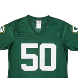 NFL Green Bay Packers Hawk Womens Jersey Green USA V-Neck S