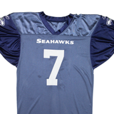 REEBOK NFL Seattle Seahawks Womens Jersey Blue USA V-Neck M