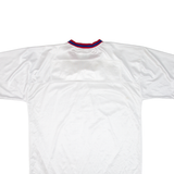 REEBOK Mens Jersey White USA V-Neck L