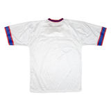 REEBOK Mens Jersey White USA V-Neck L