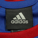 ADIDAS Kansas University Mens Jersey Blue Sleeveless USA L