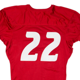 RAWLINGS Mens Jersey Red USA V-Neck Nylon M