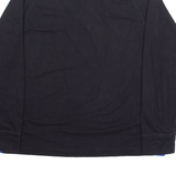 NAUTICA Mens Sweatshirt Black 1/4 Zip L