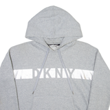 DKNY Womens Grey Hoodie S