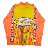 TEKER SPORTSWEAR Cycling Full-Zip Mens Jersey Yellow Long Sleeve M