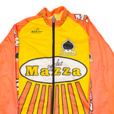 TEKER SPORTSWEAR Cycling Full-Zip Mens Jersey Yellow Long Sleeve M
